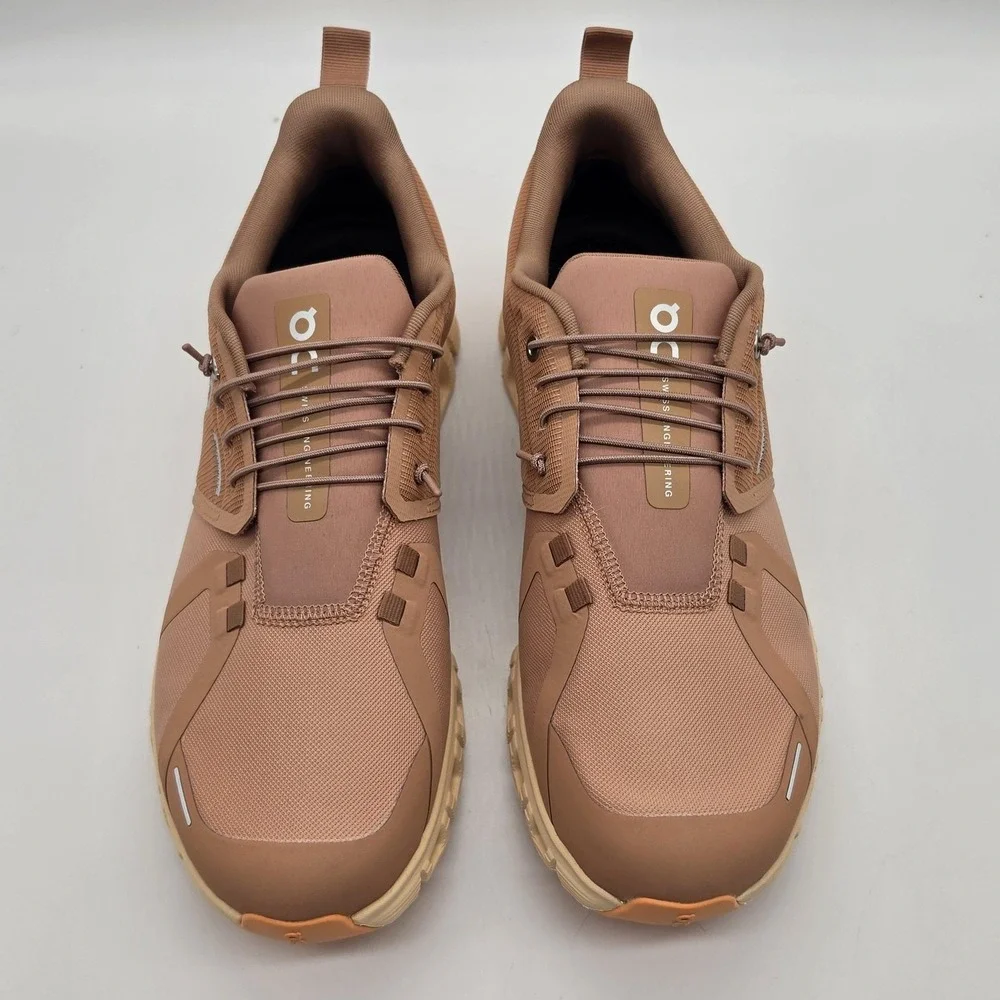 On Running Cloud Shoes Womens Size 11 Sandstone Waterproof CloudTec Running